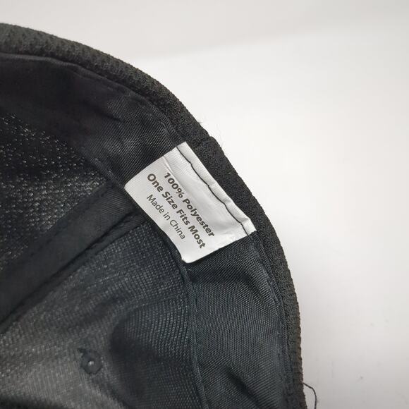 National Rifle Association Est. 1871 Strapback Baseball Cap Black One Size Poly - Picture 9 of 9